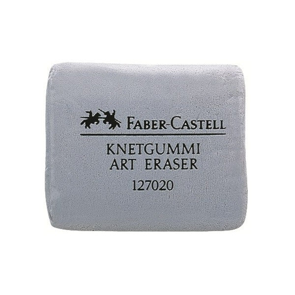Faber Castell Kneadable Eraser, Set of 2, Grey, Carded - The Art