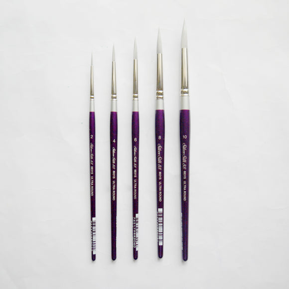 Pro Stroke Powercryl Acrylic Synthetic Brush, Bright #4